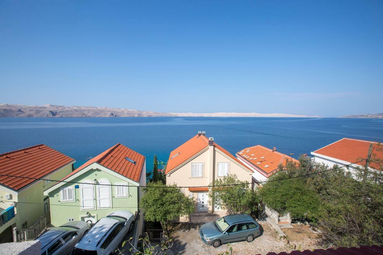 Penthouse Karlobag Apartamento Exterior foto